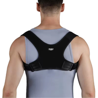 Correcteur de posture universel FSPG pour le dos et les épaules, en néoprène, réglable, pour une meilleure posture assise