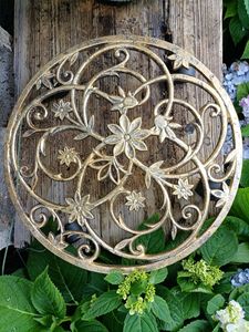 Artesanías Metálicas al por Mayor con Ruedas Universales, Bandejas Móviles, Soportes para Flores, Maceteros, Estantes para Flores para Jardines y Patios - Product Image 3