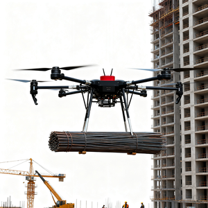 Robusto vehículo aéreo no tripulado D100, resistencia al viento de 5-6 niveles e inspección de infraestructura crítica de precisión flotante de 0,1 m - Product Image 1