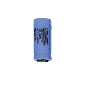ตัวเก็บประจุแบบมีรูผ่านขั้ว50V ฝาครอบ301R122M050GS2E 1.2 MF - Product Image 1