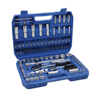 Diverses spécifications Jeu de douilles Boîte d'emballage personnalisée Réparation automobile 108pcs Outils Clé à cliquet - Product Image 2
