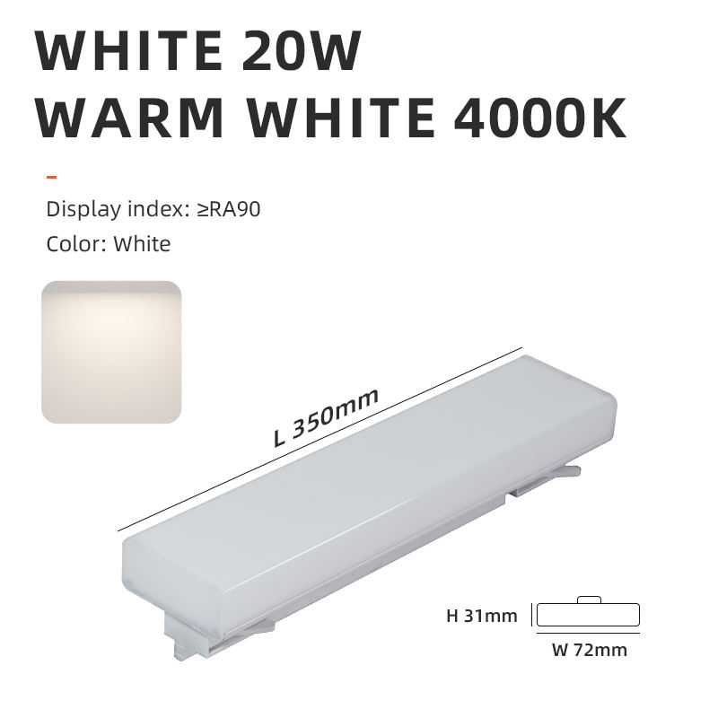 L350mm/20W/4000k