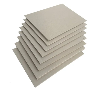 Wholesale Thickness 2mm 2.5mm 3mm Grey Wood Pulp Recyclable Stiff Cardboard <b>Sheet</b> for Candle Use - Product Image 4