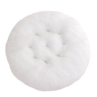 Coussin de canapé pour animaux de compagnie de luxe, style moderne, grande taille, personnalisable (tailles moyennes à XL), motif uni, accessoire en peluche pour l'hiver, pour chats