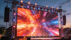 Panneau LED extérieur GQY à verrouillage rapide 250*250mm avec poignée de transport pour événements, scènes de tournée et inventaire des entreprises de location - Product Image 5