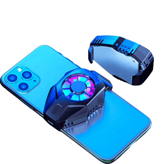 L-01 Universal Mobile Phone Cooling Fan Smartphone Game Holder USB Cable Charging Gaming Radiator Phone Cooler for PUBG