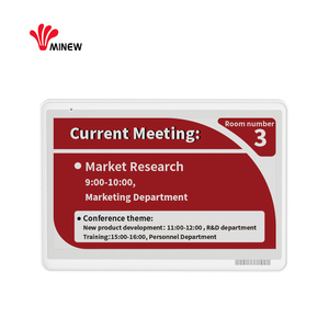 Cho minew 7.5 inch không dây ESL điện tử nhãn kệ giá kỹ thuật số tag với E-ink epaper hiển thị EAS hệ thống sản phẩm - Product Image 1