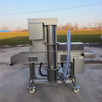 Machine de pressage de galettes de viande pour burgers en acier inoxydable 304, ligne de production de galettes de poulet et de bœuf jamaïcaines