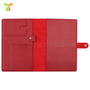 Couverture en cuir pour carnet portable, style minimaliste Instagram, couverture de protection en cuir pour journaux, couverture de livre B5, personnalisable - Product Image 2