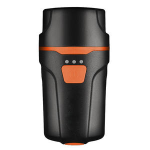 Phare de vélo LED rechargeable USB, étanche IPX5, 4 modes, noir, en plastique, lampe de poche pour vélo, accessoire de VTT - Product Image 1