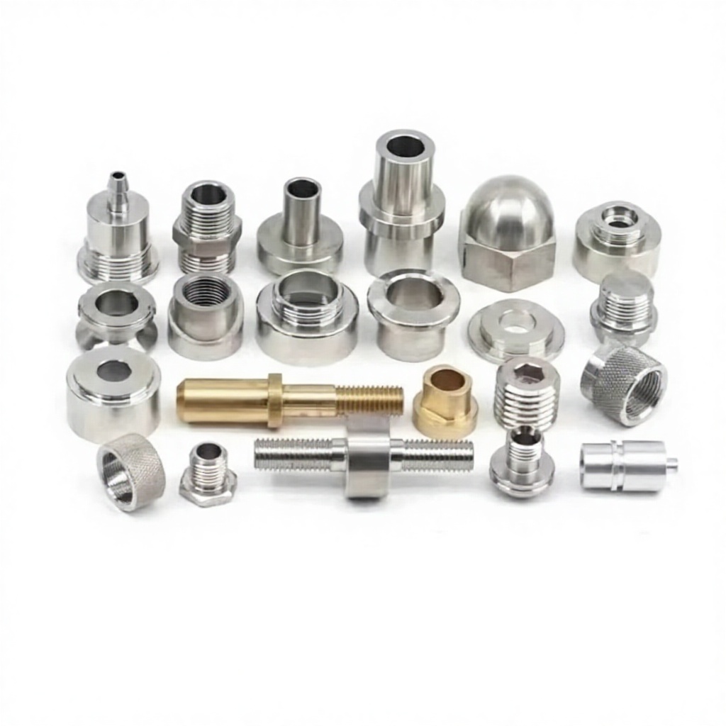CNC Precision Aluminum Alloy Custom Turning Parts Non-Standard Metal Hardware Machining