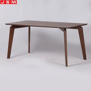 Hiện đại Bắc Âu sang trọng thời trang hàng đầu mở rộng nhà bếp phòng khách bằng gỗ 6 chỗ ngồi bàn ăn đặt với 6 ghế - Product Image 3