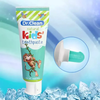 Dentifrice Professionnel 75ml pour Enfants, Blanchissant, au Fluor, Saveur Chewing-gum et Fruits, Anti-Caries, Haleine Fraîche, OEM Marque Privée