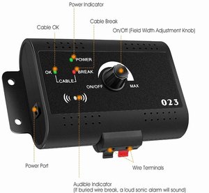 Système de clôture électrique pour chien : Collier récepteur sans fil, kit d'entraînement pour l'encadrement des animaux de compagnie - Product Image 4