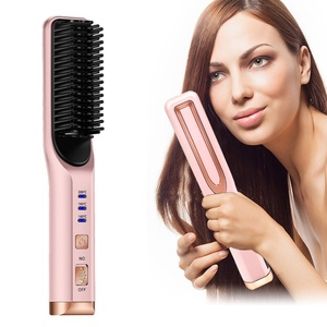 Cepillo Alisador de Cabello Eléctrico Inalámbrico USB - Product Image 1
