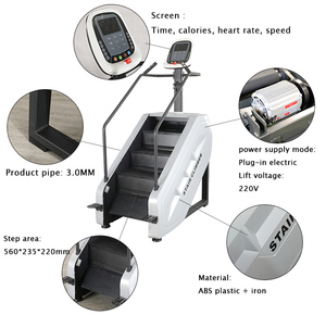 Stepper Elettrico Commerciale per Salire le Scale, Consigliato dagli Istruttori di <span class=keywords><strong>Fitness</strong></span>, Attrezzo Cardio per Palestra, Stepper Elettrico Stair Master - Product Image 5