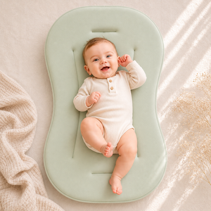 Custom CPSC Safety Standard Infant Support Cushion <strong>Snuggle</strong> Newborn <strong>Nest</strong> Organic Cotton <strong>Baby</strong> Lounger - Product Image 3