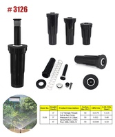 Système d'irrigation pour pelouse, buse réglable, arroseurs de jardin, roseur Pop Up