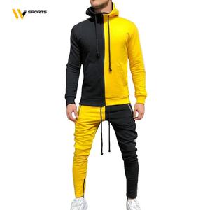 Conjunto Deportivo de Invierno de Dos Piezas para Hombre, de Alta Calidad, Transpirable, Resistente al Viento, con Logotipo Personalizado Estampado, para Adultos Activos - Product Image 1