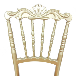 Venta al por mayor de aluminio al aire libre del hotel de diseño moderno banquete de boda apilable silla del castillo de la JC-A12 - Product Image 4