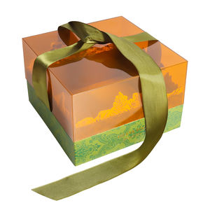 Boîte cadeau à couverture rigide pour festivals et fêtes d'anniversaire Boîtes rigides de 2mm avec stratification brillante Impression couleur transparente - Product Image 6