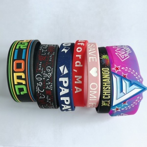 Custom Silicone Bracelets, Make Your Own Rubber Wristbands With Message or Logo, High Quality Personalized Wrist Band