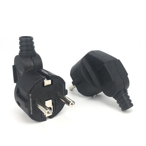 <span class=keywords><strong>Enchufe</strong></span> <span class=keywords><strong>de</strong></span> conector Schuko <span class=keywords><strong>DE</strong></span> LA UE 16A ángulo 90 Dergee macho redondo 2 pines cable <span class=keywords><strong>de</strong></span> extensión <span class=keywords><strong>de</strong></span> cableado adaptador <span class=keywords><strong>de</strong></span> <span class=keywords><strong>enchufe</strong></span> - Product Image 2
