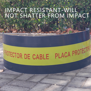 Chôn chống ăn mòn HDPE LDPE Bảng cảnh báo cáp điện chữa cháy bảo vệ bao gồm đường ống ngầm thận trọng Băng - Product Image 5