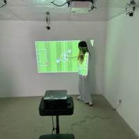 Système de sol interactif avec projecteur pour jeux d'enfants, projecteur laser interactif longue portée pour jeux en intérieur, logiciel de jeu