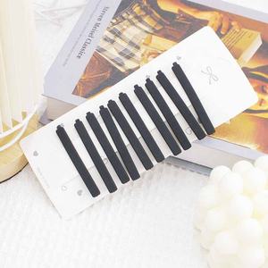 Großhandel einfache Stahl Pony Clip Metall Word Clip Haarnadel für Frauen Box Zubehör - Product Image 5