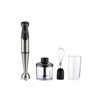 Nouveau mixeur plongeant électrique portable avec lumière LED, en acier inoxydable, 1000W, écologique, facile à nettoyer, pour usage domestique