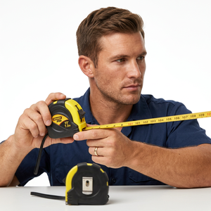 OEM fai <span class=keywords><strong>da</strong></span> te misura il nastro in acciaio Mini stile con sistema di pollici metrici in acciaio al carbonio alloggiamento per la misurazione della distanza <span class=keywords><strong>del</strong></span> sarto - Product Image 4