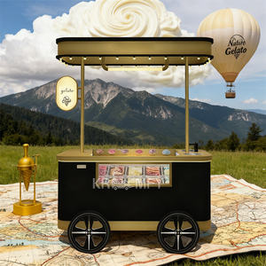 Chariot mobile de restauration rapide personnalisé 2025 pour camionnette, camion, café, glaces, snacks, chariot de vente ambulante, remorque alimentaire DIY - Product Image 3