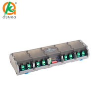 Module de sortie à 16 relais Oshangming avec interface RS485 Lora Modbus RTU 12V/24V, relais ouvert simple 50A pour PLC