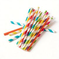 Pailles à boire jetables en pulpe de bois biodégradables et compostables, écologiques, en gros, emballées individuellement, imprimées, fabriquées en Chine