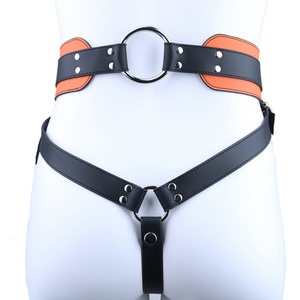 4-size Adjustable Waist Leather Harness Couples Pleasure Sex <b>Toys</b> Underwear Straps <b>for</b> Women <b>Men</b> Role Play Flexible Belt - Product Image 5