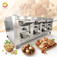 Rôtissoire rotative ORME pour maïs, céréales, noisettes, petite capacité 100 kg, machine à rôtir les grains de café, les noix et les arachides au gaz, à vendre