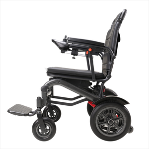 Silla de ruedas eléctrica de aluminio con diseño de transferencia de agua de fibra de carbono, motor de 180W, batería de litio de 10/20Ah - Product Image 5