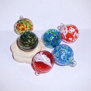 <span class=keywords><strong>Boule</strong></span> <span class=keywords><strong>en</strong></span> <span class=keywords><strong>verre</strong></span> de <span class=keywords><strong>Murano</strong></span> faite à la main ornement <span class=keywords><strong>boule</strong></span> de <span class=keywords><strong>verre</strong></span> <span class=keywords><strong>soufflé</strong></span> à la main à paroi épaisse avec motif floral décoration de vacances artisanat - Product Image 1
