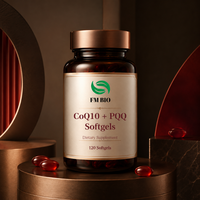 Capsules dures végétariennes CoQ10 PQQ, antioxydant végétal, nutrition cellulaire, confort cardiaque quotidien, maintien de l'énergie, complément pour adultes