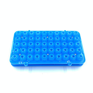 Support de <span class=keywords><strong>tubes</strong></span> à essai multifonctionnel à 50 puits pour l'affichage de <span class=keywords><strong>tubes</strong></span> de différentes tailles avec <span class=keywords><strong>silicone</strong></span> - Product Image 3