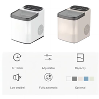 Nouvel arrivage de machine à glaçons à écran tactile intelligent entièrement automatique Summer Portable Bullet Head 1.5 L Ice Maker