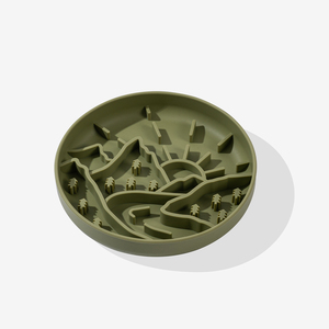 Tazón de Alimentación Lenta para Perros ROKI, Personalizado, Elegante, Portátil, Impermeable, con Diseño de Animales, Libre de BPA, de Silicona - Product Image 1