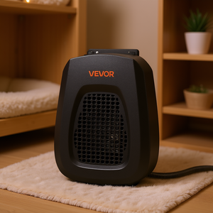 Calentador Portátil para Mascotas Vevor de 800W, Calefacción Interior para Caseta de Perro con Protección Contra Sobrecalentamiento, Temporizador y Temperatura Ajustables - Product Image 2