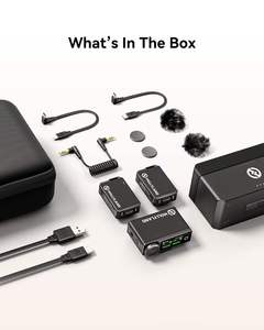 Micrófono Inalámbrico Profesional Hollyland <span class=keywords><strong>Lark</strong></span> Max, Alcance de 250m (820 pies), para Teléfonos, Cámaras y Video - Product Image 3