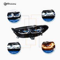 Feux de voiture AKD pour Ford Fusion, phares 2013-2016, phares LED Mondeo, signal dynamique, animation DRL, modèles modifiés M4 G22