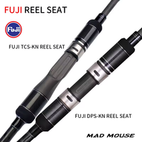 MADMOUSE Canne de Slow Jigging «Game Jigger» avec Pièces Fuji Japon 1.98M PE 3-6 JIG 150-400G 20kg, Canne Bateau pour Pêche en Mer Spinning/Casting