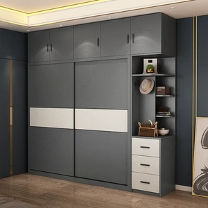 <span class=keywords><strong>Armario</strong></span> de Diseño Moderno en Oferta, <span class=keywords><strong>Armario</strong></span> Organizador de Ropa con Puertas Corredizas y Espejos, Muebles de Dormitorio OEM - Product Image 3