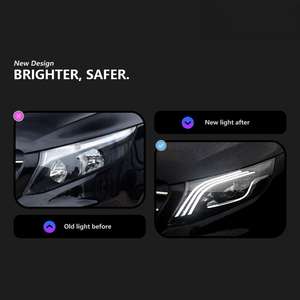 メルセデス・ベンツ用 Vito W447 2016-2023 LEDヘッドライト ヘッドランプ DRL プロジェクターレンズ ダイナミック カーアクセサリー 改造 - Product Image 2