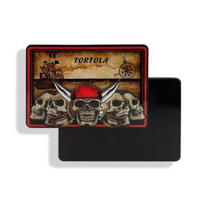 Recuerdos Logotipo personalizado Tortola Aruba Ciudades turísticas Nombre tallado en madera 2 capas MDF 3D imán de nevera de madera - Product Image 2